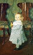 Boris Kustodiev, The Artist's Daughter, Irina